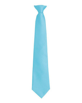 Premier Workwear PR785 - Classic Polyester Clip-On Tie for Men - 4/10cm Blade