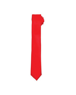 Premier Workwear PR793 - Elegant Slim Polyester Tie for Formal Wear