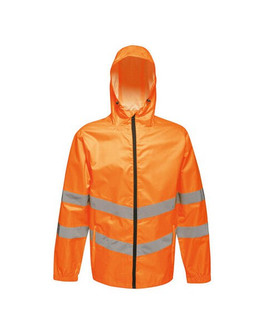 Regatta TRW497 - High-Visibility Waterproof Breathable Safety Jacket