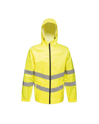 Regatta TRW497 - High-Visibility Waterproof Breathable Safety Jacket