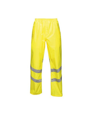 Regatta TRW498 - High-Visibility Waterproof Breathable Work Trousers