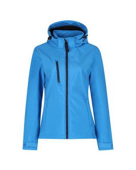 REGATTA TRA702 - LADIES VENTURER 3 LAYER HOODED SOFTSHELL