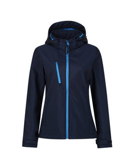 REGATTA TRA702 - LADIES VENTURER 3 LAYER HOODED SOFTSHELL