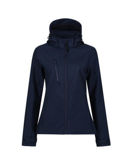 REGATTA TRA702 - LADIES VENTURER 3 LAYER HOODED SOFTSHELL