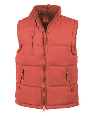 Result R088X - Ultra Warm Quilted Body Warmer with Fleece Lining
