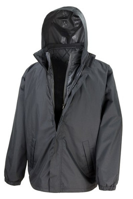 Result R215X - 3 IN 1 JACKET WITH QUILTED BODYWARMER
