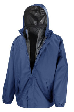 Result R215X - 3 IN 1 JACKET WITH QUILTED BODYWARMER