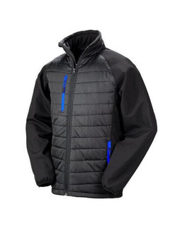 Result R237X - Eco-Friendly Black Compass Recycled Softshell Jacket