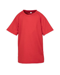 Spiro S287J - Junior High-Performance Quick Dry Sports Tee