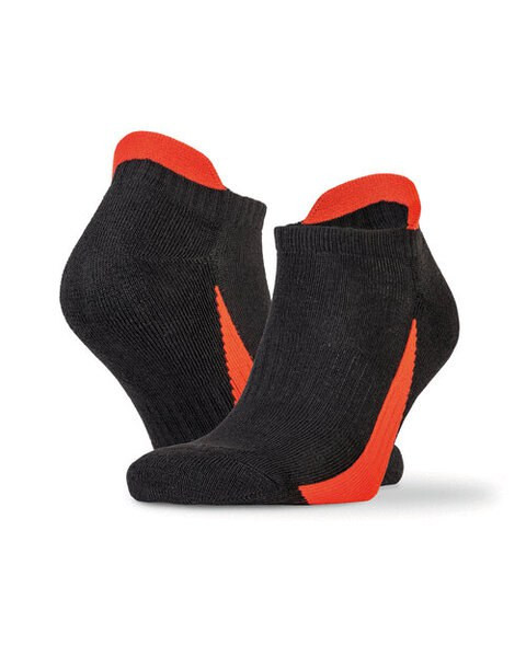 Spiro S293X - Cushioned Low Cut Sports Socks with Ankle Tab