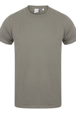 Skinni Fit SF121 - Mens Ultra Soft Stretch Cotton Blend T-Shirt