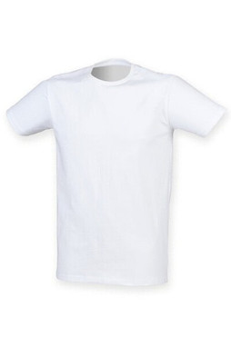 Skinni Fit SF121 - Mens Ultra Soft Stretch Cotton Blend T-Shirt