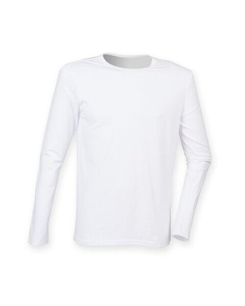 Skinni Fit SF124 - Men's Premium Long Sleeve Stretch Tee