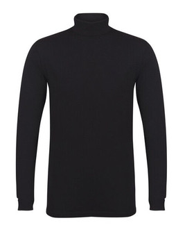 Skinni Fit SF125 - Men's Premium Cotton Roll Neck Longline Top