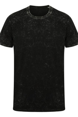 Skinni Fit SF203 - Vintage Unisex Washed Band T-Shirt with Unique Dye