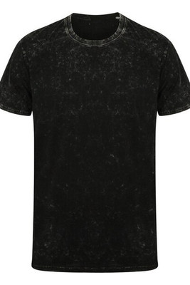 Skinni Fit SF203 - Vintage Unisex Washed Band T-Shirt with Unique Dye