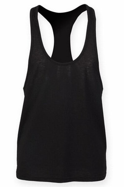 Skinni Fit SF236 - Mens Athletic Muscle Cut Longline Vest