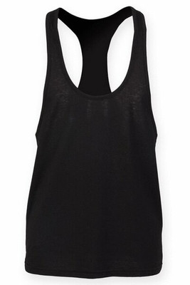 Skinni Fit SF236 - Men's Athletic Muscle Cut Longline Vest