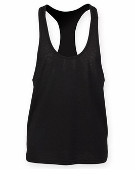 Skinni Fit SF236 - Men's Athletic Muscle Cut Longline Vest