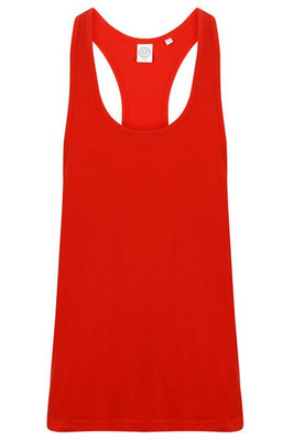 Skinni Fit SF236 - Men's Athletic Muscle Cut Longline Vest