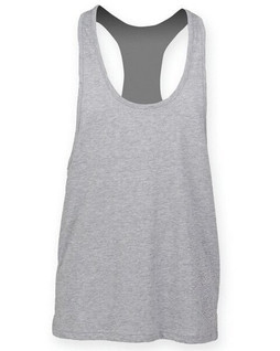 Skinni Fit SF236 - Mens Athletic Muscle Cut Longline Vest