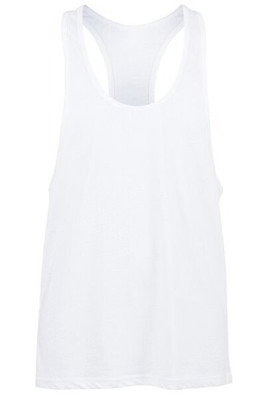 Skinni Fit SF236 - Men's Athletic Muscle Cut Longline Vest