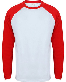 Skinni Fit SF271 - Men's Premium Long Sleeve Raglan Baseball Tee