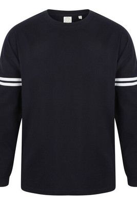 Skinni Fit SF514 - Oversized Unisex Cotton Slogan Top with Ribbed Neck