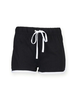 Skinni Fit SM069 - Kids Retro Cotton Shorts with Elastic Waist