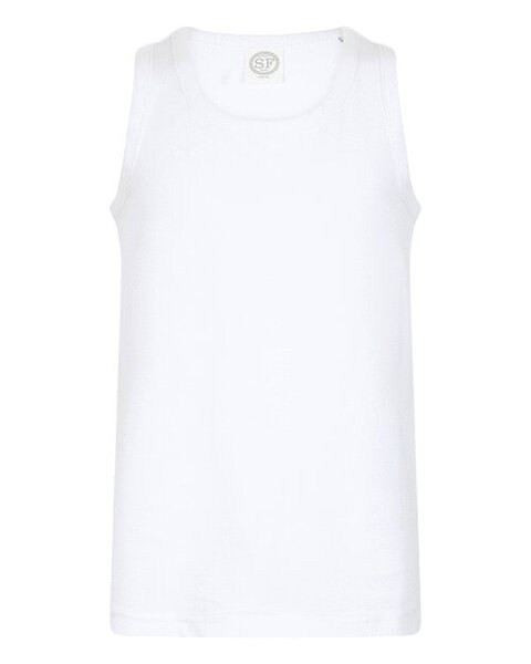 Skinni Fit SM123 - Kids Ultra Soft Longline Stretch Vest