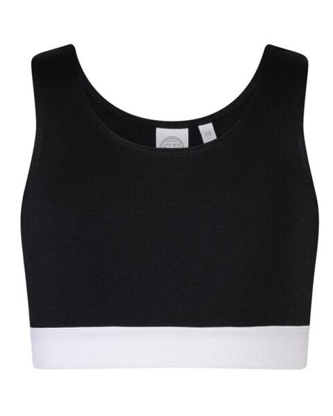 Skinni Fit SM236 - Kids Soft Elastic Sublimation Crop Top