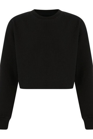 Skinni Fit SM515 - Kids Oversized Cropped Fleece Sweatshirt