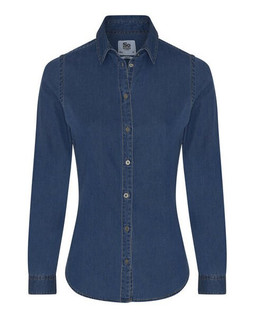 SO DENIM SD045 - Modern Fit Cotton Denim Shirt with Stylish Details