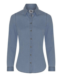 SO DENIM SD045 - Modern Fit Cotton Denim Shirt with Stylish Details