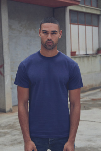 Fruit of the Loom 61-212-0 - Komfortabel Sommer T-skjorte i Bomull