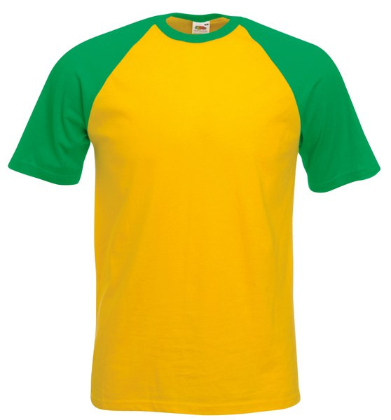 Fruit of the Loom 61-026-0 - Classic Cotton Raglan Baseball Tee