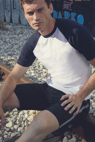 Fruit of the Loom 61-026-0 - Classic Cotton Raglan Baseball Tee