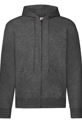 Fruit of the Loom 62-062-0 - Giacca Felpata con Cappuccio e Zip Stampabile