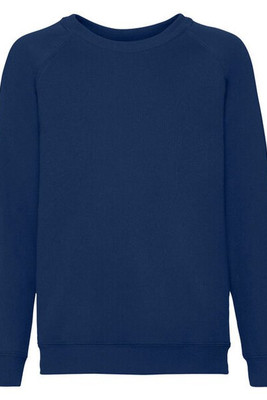 Fruit of the Loom 62-039-0 - Premium Kids Raglan Sweatshirt with Cotton Lycra Rib