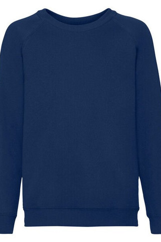 Fruit of the Loom 62-039-0 - Premium Kids Raglan Sweatshirt with Cotton Lycra Rib