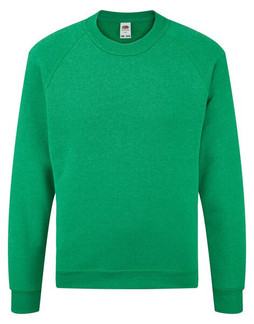 Fruit of the Loom 62-039-0 - Premium Kids Raglan Sweatshirt with Cotton Lycra Rib