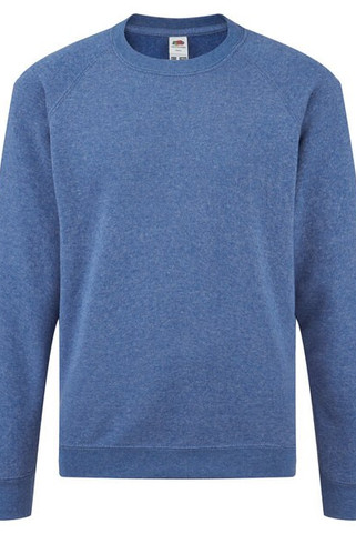 Fruit of the Loom 62-039-0 - Premium Kids Raglan Sweatshirt with Cotton Lycra Rib