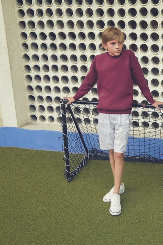 Fruit of the Loom 62-216-0 - Herren Raglan Sweatshirt Komfort & Stil