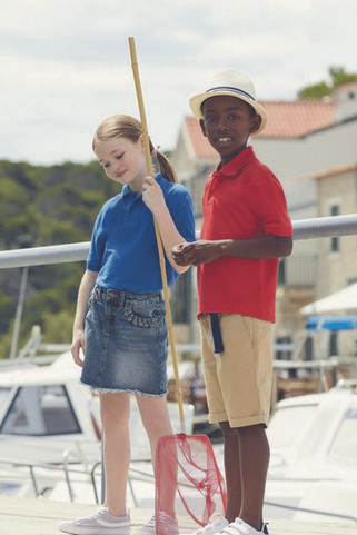 Fruit of the Loom 63-417-0 - Kids Polo 65:35