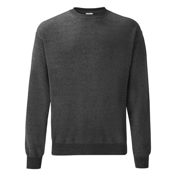 Fruit of the Loom 62-202-0 - Komfortabel Ribstrikket Sweatshirt til Hverdagsbrug