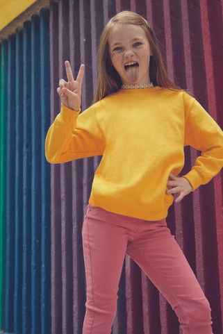 Fruit of the Loom 62-202-0 - Sweat Confortable en Coton Mélangé