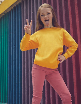 Fruit of the Loom 62-202-0 - Sweat Confortable en Coton Mélangé