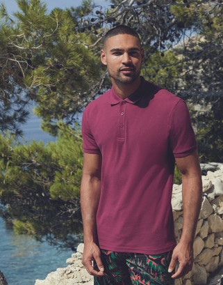 Fruit of the Loom 63-218-0 - Polo Confortable en Coton de Haute Qualité