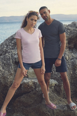 Fruit of the Loom 61-398-0 - Lady-Fit Valueweight V-neck T