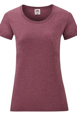 Fruit of the Loom 61-372-0 - Women's 100% Cotton Lady-Fit T-Shirt
